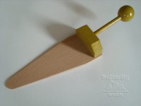 Tortenheber currygelb/transparent
